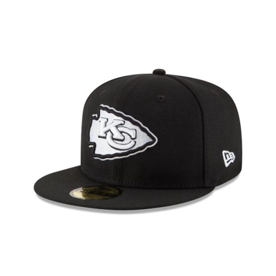 Kansas City Chiefs Gorra | New Era NFL 59fifty Fitted Cap Mexico - Negros